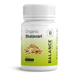 Organic Shatavari Capsules 1200mg - 60 Capsules - Lactation Vitamins for Breastfeeding - Hormonal Balance for Women - Asparagus Racemosus Roots Herb