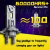 AuureLamp For Honda CBR1000RR 2004-2019 H7 Motorcycle LED Headlight Bulbs