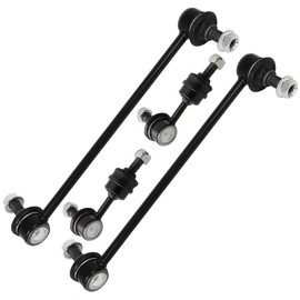 cciyu Front Sway Bar End Link Rear Sway Bar End Link Compatible fit 2012-2017 For Hyundai Azera 2012-2015 For Hyundai Sonata 2012-2016 For Kia Optima 4pcs Suspension Kit