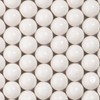 Candy Envy - White Gumballs - 1 Inch - Approximately