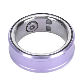 Cuifati Fitness Tracker Ring, Waterproof Activity Tracker with Heart Rate, Pedometer, Sleep Tracking, Monitor & Step Calorie Counter, Smart Ring Health Tracker for Women Men (Purple)