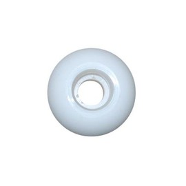Blank Skateboard Wheels (White, 52mm)