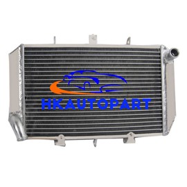HKAUTOPART Aluminium Radiator for 2010-2016 Kawasaki Z1000 Z 1000 ZR1000 ABS, Full Performance Aluminium Cooling Replacement Radiator