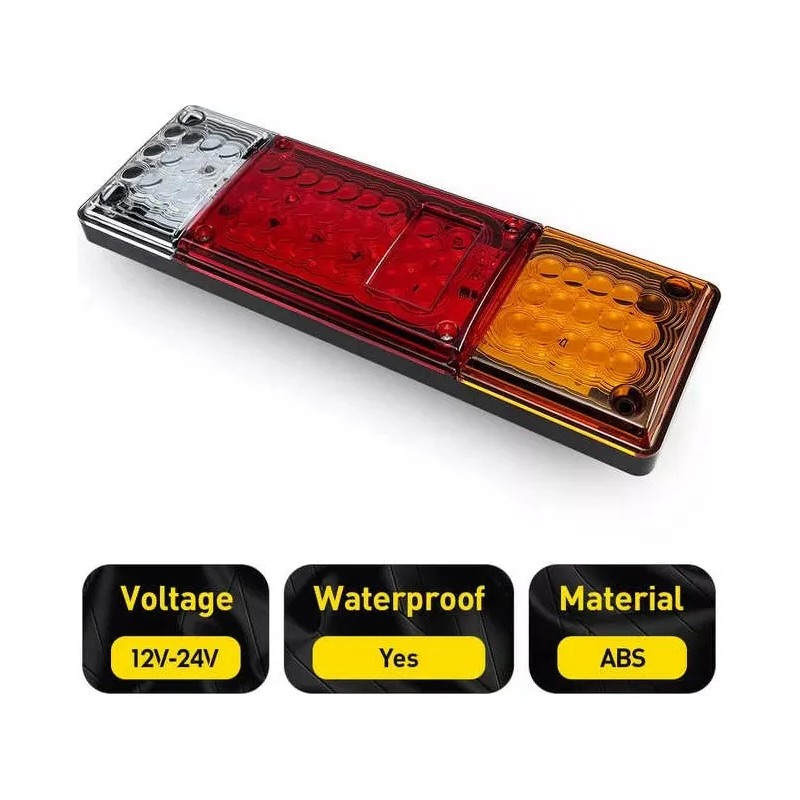 Plafones Calaveras Trasera P/ Nissan Np300 Pick Up Estaquita