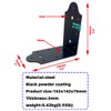 4 Pcs Heavy Duty Flush Inside 90-Degree Angle Bracket Steel