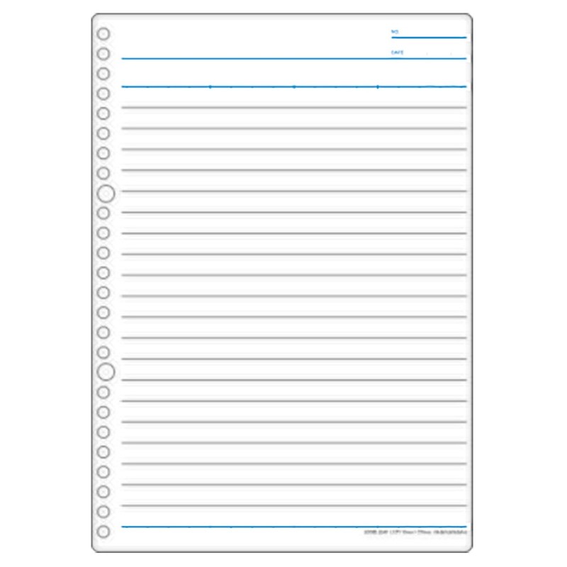 Maruman B5 Loose Leaf 0.4 inch (10 mm) Ruled L1211