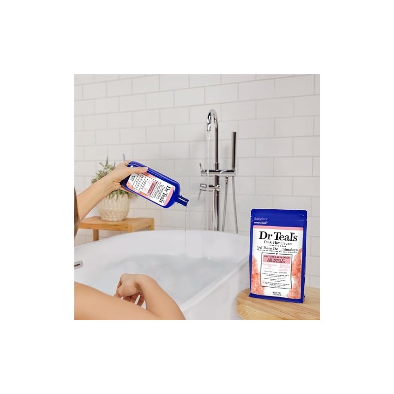 Restore and Replenish Foaming Bath - Pink Himalayan and Pure