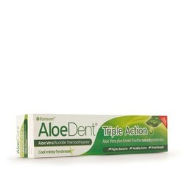 Optima Aloe Dent Triple Action Toothpaste, 100ml