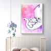 5D Diamond Painting Diamond Painting Pictures, Wowdecor White Elephant Baby
