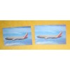 Vintage 1986 SOUTHWEST AIRLINES BOEING 737-300 Johnston Studio POSTCARD -