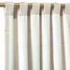 Lush Decor Boho Stripe Clip Jacquard Window Curtain Panels Pair