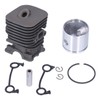 35mm Aluminum Cylinder Piston Ring Kit Replacement Chainsaw Accessory Fit