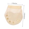 Minkissy Protective Foot Pad for Dancers Half Socks Toe Cushion