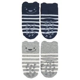 Sterntaler Boys ABS Crawling Socks DP Bear Socks, navy
