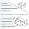 MHB4 Ventilation Fans Hanger Bar Kit for Broan-NuTone Invent Series