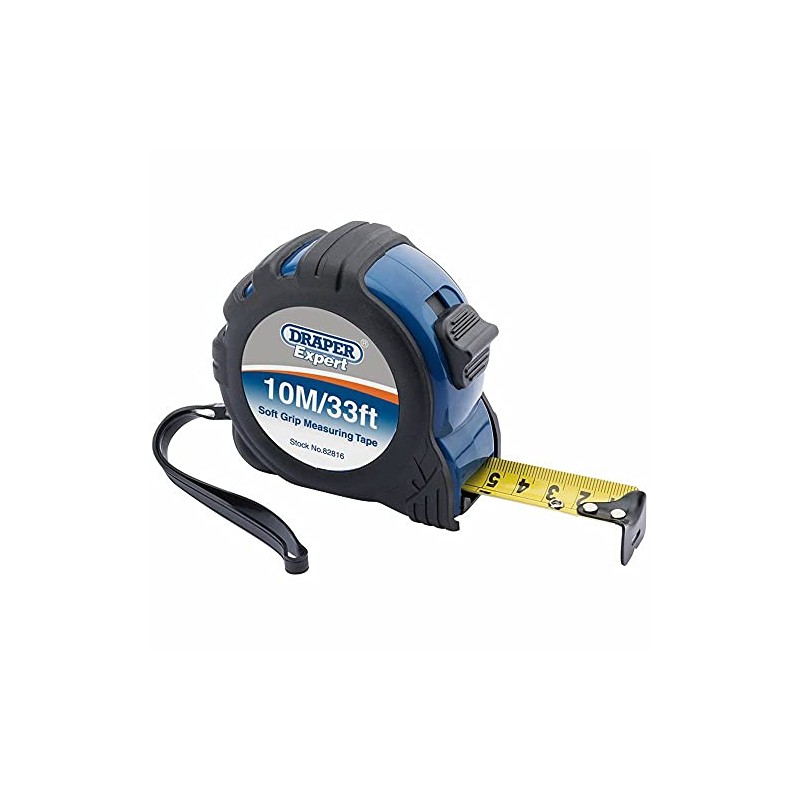 Draper 82816 Expert 10M/33ft Professional Measuring Tape Black and 10
