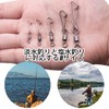 9KM DWLIFE Fishing High Strength Stainless Steel Snap Swivels with