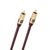 OEHLBACH NF sub-woofer cable, RCA-RCA, 1x2m. Colour: Burgundy. STAR RATING