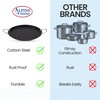 Alpine Cuisine Nonstick Round Comal Griddle 11-Inch - Black Carbon