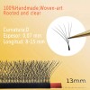 Blister Masscaku Extensiones De Pestañas 6d W Shape Volumen