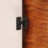 Door Hasp Latch 90 Degree, Stainless Steel Safety Angle Locking