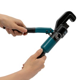 Hydraulic Crimping Tool, 45KN Hydraulic Press Cable Railing Kit with 8 Dies Hydraulic Hand Crimper Hardware Wire Rope Swaging Kit for Automotive Repair Shops, Construction Sites