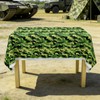 Glitzville Military Camouflage Plastic Tablecloth Army Theme Table Cover for