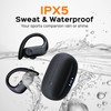 TREBLAB X3 Pro - Workout True Wireless Earbuds, Comfortable Earhooks,