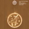Christmas 3D Window Hanging Lights Clear Texture Exquisite Beautiful Acrylic