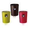 Asbel Liddless Trash Can for Bedroom Living Room 10.6L Legion