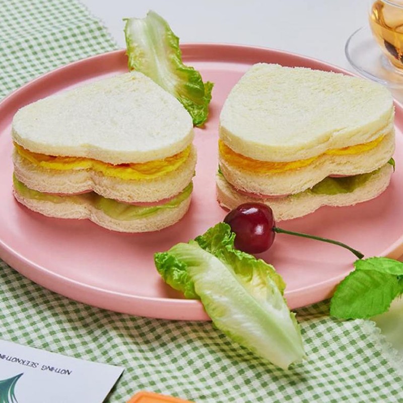 43 Pcs Mini Sandwich Cutter Sealer Sandwich Maker Cookie Sandwich