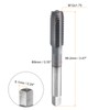 sourcing map M12x1.75 Metric Thread Tap 6542 Cobalt High-Speed Steel