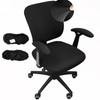 EVOLLER Office Chair 4 Pieces Seat and Back Cover with