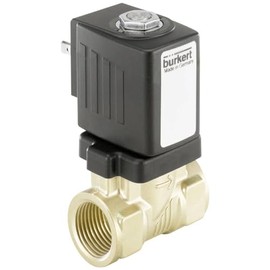 Bürkert 221633 2/2-Way Solenoid Valve for Liquids 230 V/50 Hz Connection G 3/4 Sleeve KV Value 138.33 l/min Operating Pressure