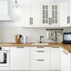 JOY DECOR 5 Pack 7.38 inch Cabinet Pulls Matte Black