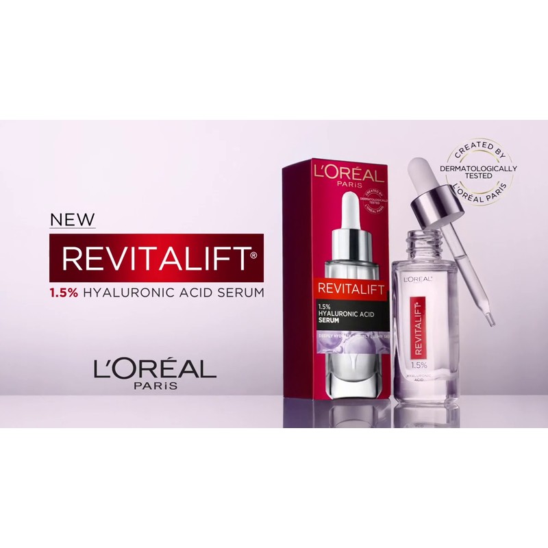 L'Oréal Paris L'Oreal Paris Revitalift Hyaluronic Acid/ Glycolic Acid Serum/