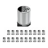 JCCON 20-Pack 100V 10uF Premium Quality Low Impedance Chip Electrolytic