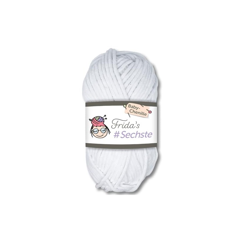 Frida's Wollhaus Frida's 50 g #Sixth Baby Chenille Yarn Knitting