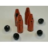 Souders Fishing Tackle 1/4 oz Brass & Glass Combo Pack-