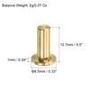 PATIKIL 2g Golf Brass Tip Weight Swing Balance Adjustment Tip