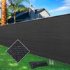 Cisvio 5ftx50ft Fence Privacy Screen Heavy Duty 170 GSM Windscreen