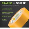 Colorus 3 x professional painter's gold tape, 25 mm x