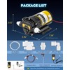 Moonshan 100GPD Booster Pump for RO System with Complete Kit