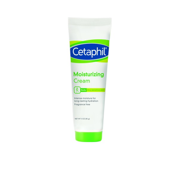 Cetaphil Moisturizing Cream, Fragrance Free, 3 Ounce (Pack of 3) (Packaging May Vary)