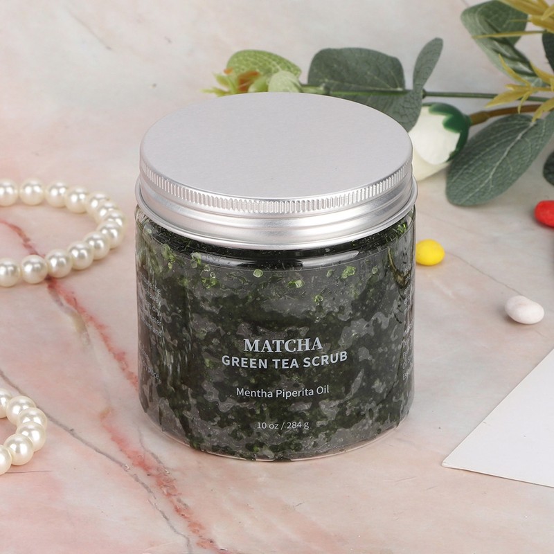 Green Tea Body Exfoliating Scrub Cream Moisturizing Cutin Dead Skin
