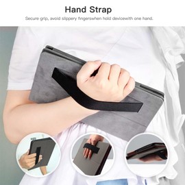 Tablet Case Cover for Teclast T70 Tablet 14inch,Multi-Viewing Angles,Slim Light Shell Stand Cover for TECLASTT70 Tablet with Hand Strap& Pencil Holder,Brown