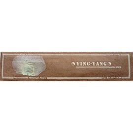 Pilgrims Fair Trade Hand Made Ying-Yang Nepalese Incense Sticks Embellished with Himalaya flower