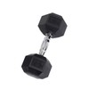 YORK Rubber Hex Dumbbell (35-125 lb.) 35 lb.