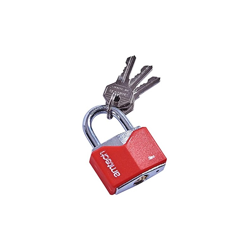 Amtech T0704 40mm Rhombic Chrome Plated Iron Padlock