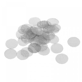 sourcing map Pipe Screen Stainless Steel Screens, 3/8 Inch (9.5mm) Diameter for Pipe Filter, Pack of 120